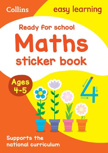 Cover image for Ready for school: maths Sticker Book Ages 4-5