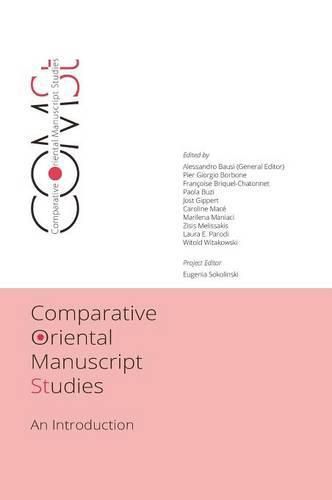 Cover image for Comparative Oriental Manuscript Studies