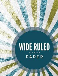 Cover image for Wide Ruled Paper