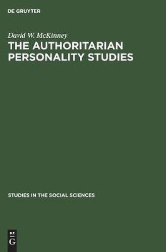 The authoritarian personality studies