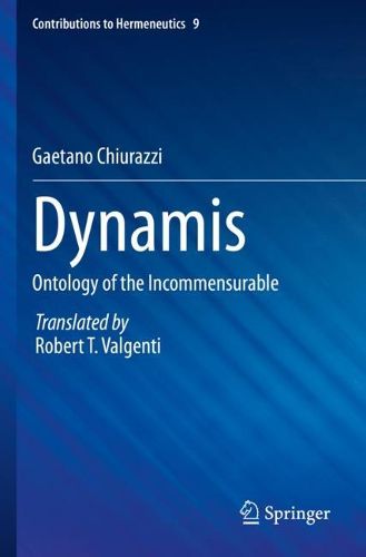 Cover image for Dynamis: Ontology of the Incommensurable