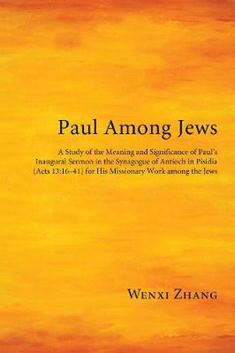 Cover image for Paul Among Jews