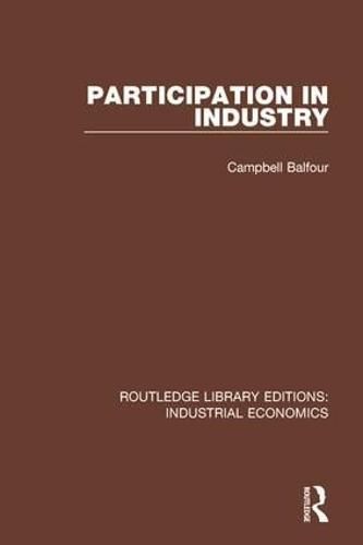 Cover image for Participation in Industry