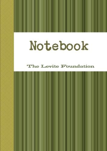 Cover image for The Levite Foundation Notebook