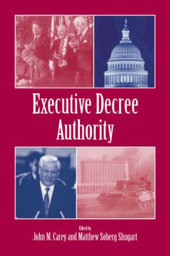 Cover image for Executive Decree Authority