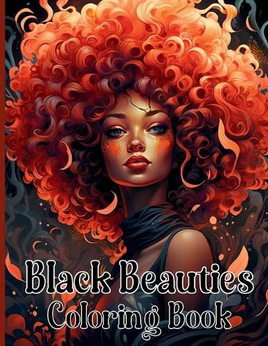 Cover image for Black Beauties Coloring Book