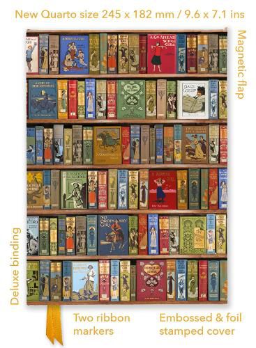 Cover image for Bodleian Libraries: High Jinks Bookshelves (Foiled Quarto Journal)