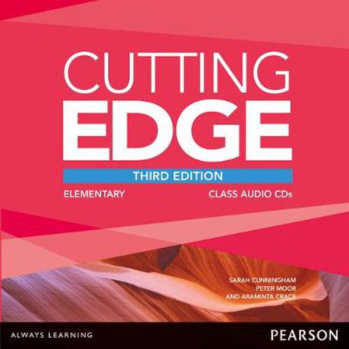 Cover image for Cutting Edge 3rd Edition Elementary Class CD