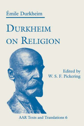 Cover image for Durkheim on Religion