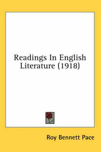 Cover image for Readings in English Literature (1918)