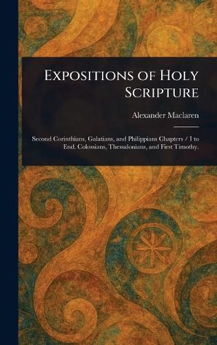 Cover image for Expositions of Holy Scripture