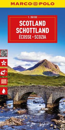Cover image for Scotland Marco Polo Map