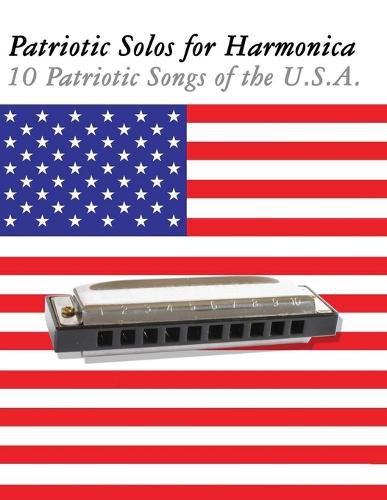 Cover image for Patriotic Solos for Harmonica