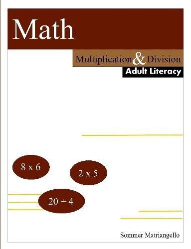 Math: Multiplication And Division