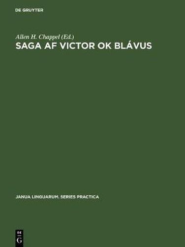 Cover image for Saga af Victor ok Blavus