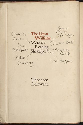 Cover image for The Great William - Writers Reading Shakespeare