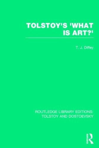 Cover image for Tolstoy's 'What is Art?