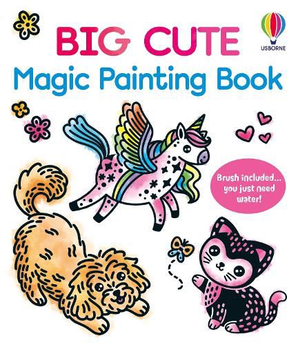 Cover image for Big Cute Magic Painting Book