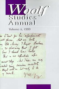 Cover image for Woolf Studies Annual