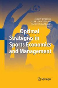 Cover image for Optimal Strategies in Sports Economics and Management