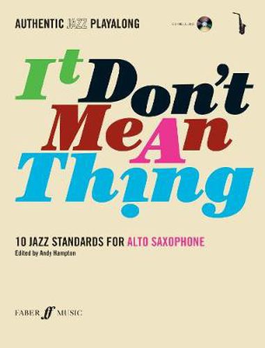 Cover image for It Don't Mean A Thing (Alto Saxophone)