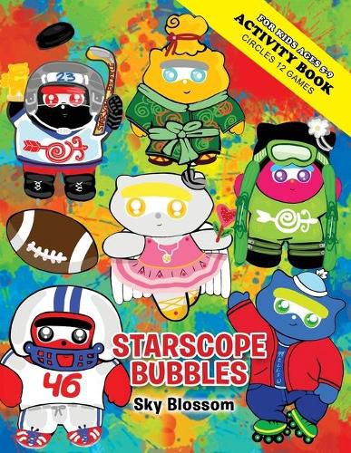 Cover image for Starscope Bubbles-For Kids Ages 5-9: Activity Book (Circles 12 Games)