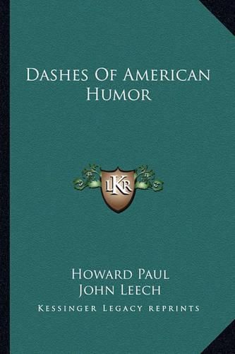 Cover image for Dashes of American Humor