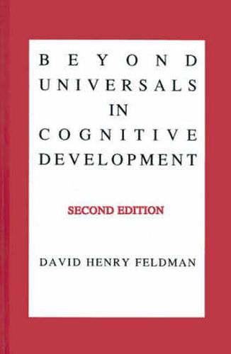 Cover image for Beyond Universals in Cognitive Development, 2nd Edition