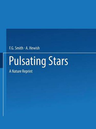 Cover image for Pulsating Stars: A NATURE Reprint