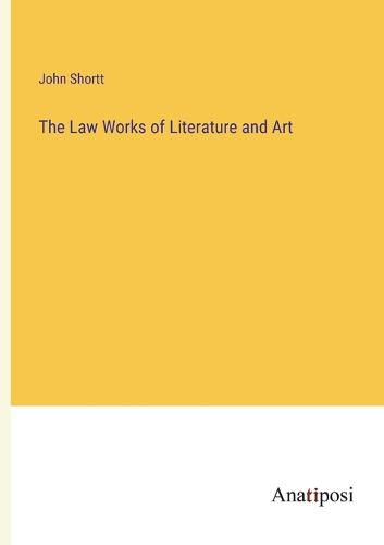 Cover image for The Law Works of Literature and Art