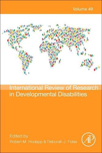 Cover image for International Review of Research in Developmental Disabilities