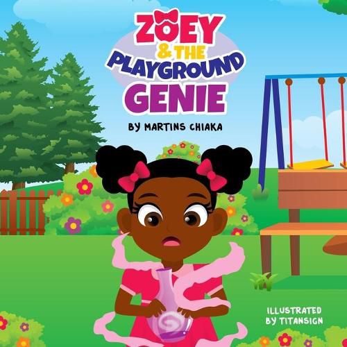 Cover image for Zoey and the playground Genie