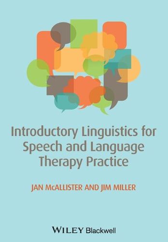 Cover image for Introductory Linguistics for Speech and Language Therapy Practice