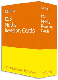 Cover image for KS3 Maths Revision Question Cards