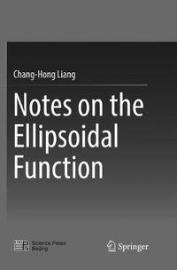 Cover image for Notes on the Ellipsoidal Function