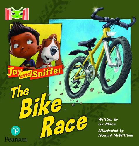 Cover image for Bug Club Reading Corner: Age 4-7: Jay and Sniffer: The Bike Race