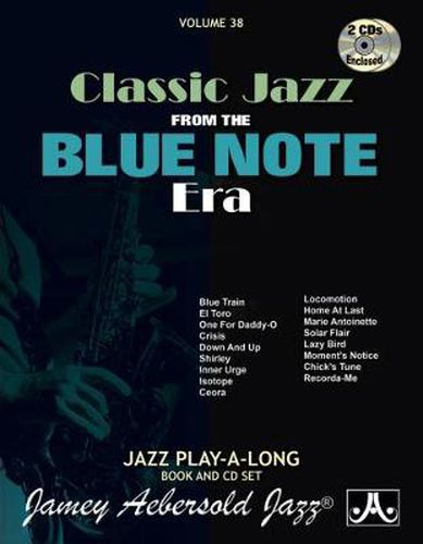 Classic Songs from the Blue Note Jazz Era: Jazz Play-Along Vol.38