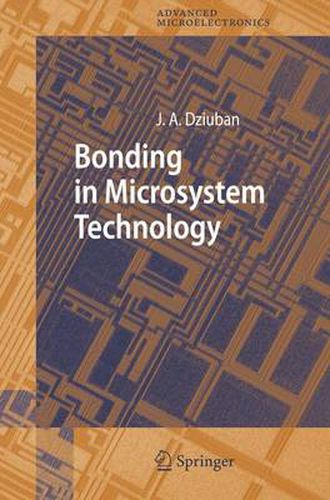 Cover image for Bonding in Microsystem Technology