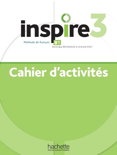 Cover image for Inspire: Cahier d'activites 3 + audio en telechargement