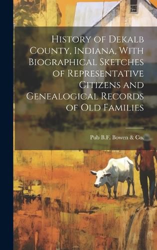 Cover image for History of Dekalb County, Indiana, With Biographical Sketches of Representative Citizens and Genealogical Records of Old Families