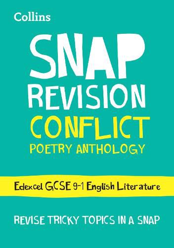 Edexcel Conflict Poetry Anthology Revision Guide: Ideal for Home Learning, 2022 and 2023 Exams