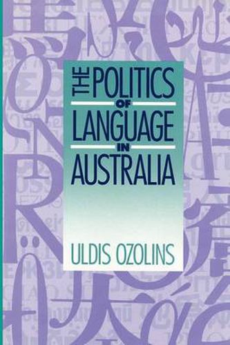 Cover image for The Politics of Language in Australia