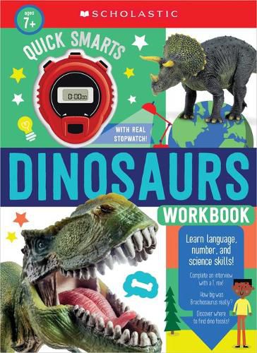 Cover image for Quick Smarts Dinosaurs Workbook: Scholastic Early Learners (Workbook)