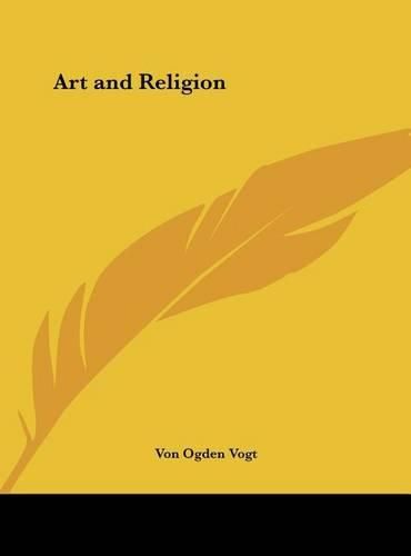 Cover image for Art and Religion