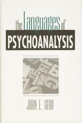 Cover image for The Languages of Psychoanalysis