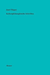 Cover image for Werke / Kulturphilosophische Schriften