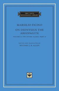 Cover image for On Dionysius the Areopagite