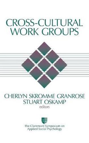 Cover image for Cross-cultural Work Groups