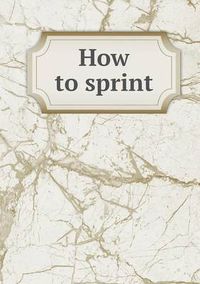 Cover image for How to sprint