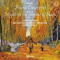 Cover image for Ravel: Piano Concertos & Falla: Nights in the Gardens of Spain